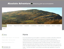Tablet Screenshot of absoluteadventure.co.uk